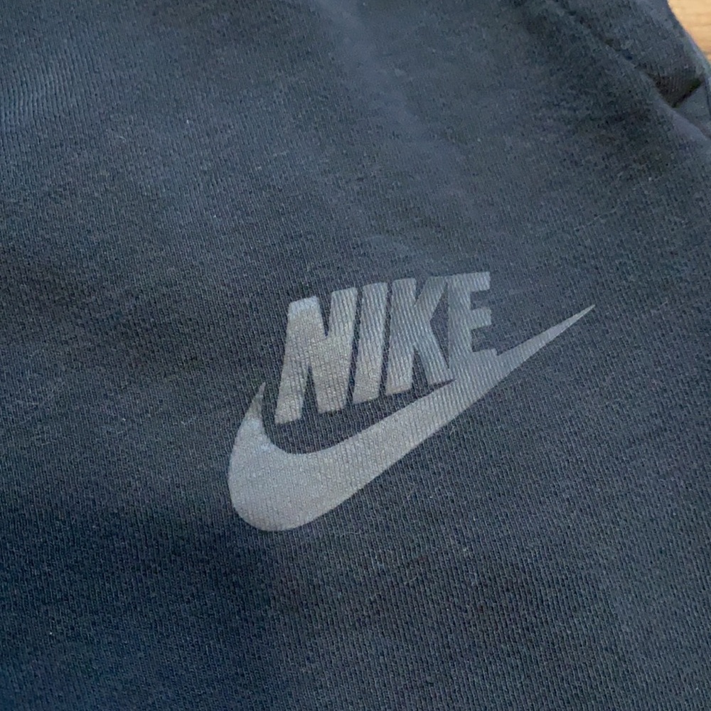 Nike Tech Fleece Zip up Hoodie Sweatpants Triple Black Sweatsuit Matching Set - Picture 7 of 10